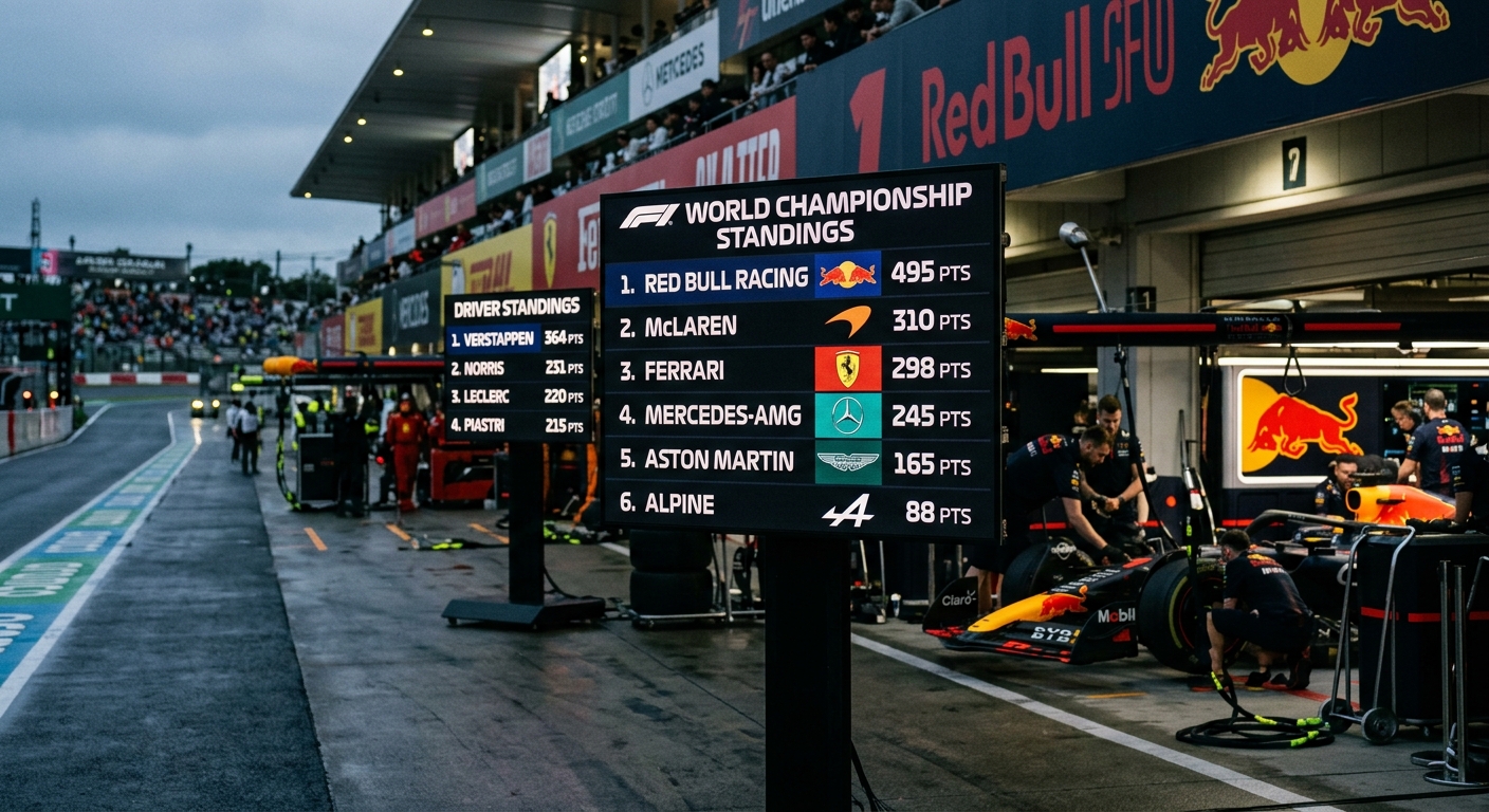 Três corridas, um abismo: os dados do campeonato F1 2026 após o Japão