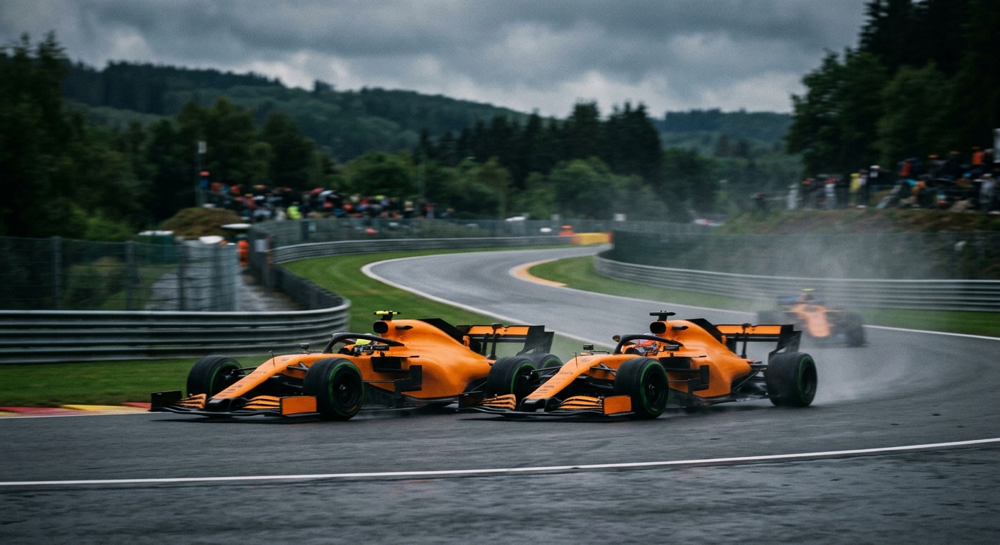 McLaren 2026: os dados do duelo interno Norris x Piastri